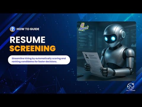 Hiring and Resume Screening AI Agent
