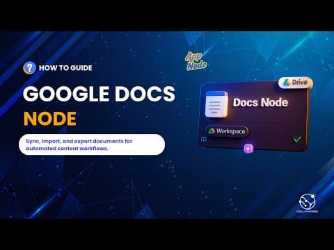 Google Docs Node