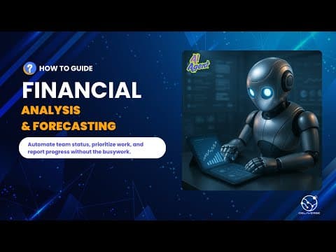 Financial Analysis and Forecasting AI Agent