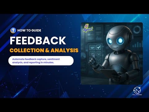 Feedback Collection & Analysis AI Agent