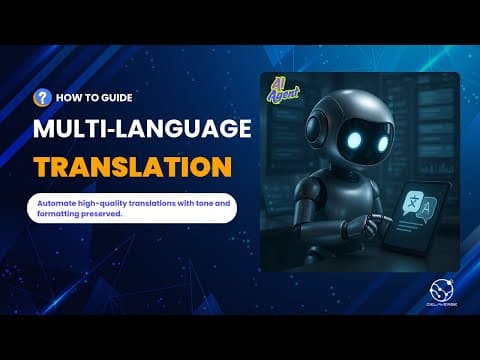 Multilingual Translation AI Agent