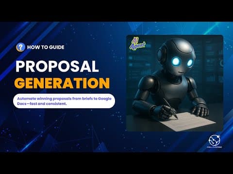Proposal Generation AI Agent