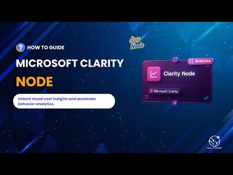 Microsoft Clarity Node