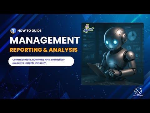Management Reporting and Analysis AI Agent